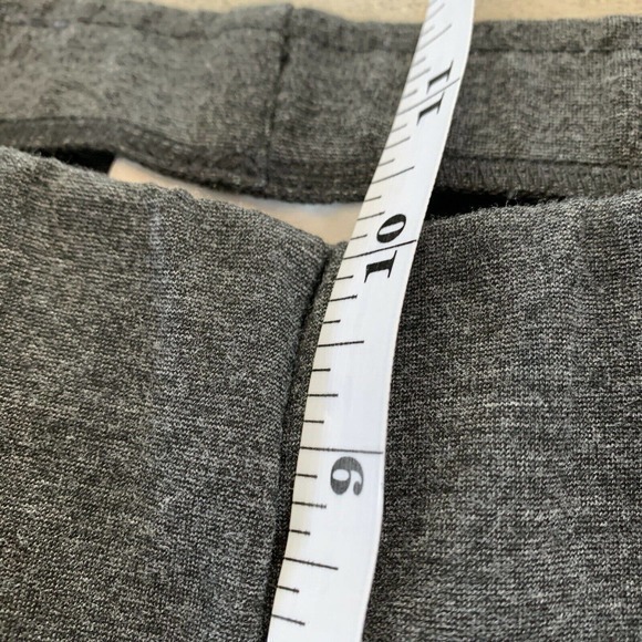 J.JILL Ponte Slim Leg Pants Size Small Gray Pull-On Stretch Elastic Waist 29” - Picture 5 of 7